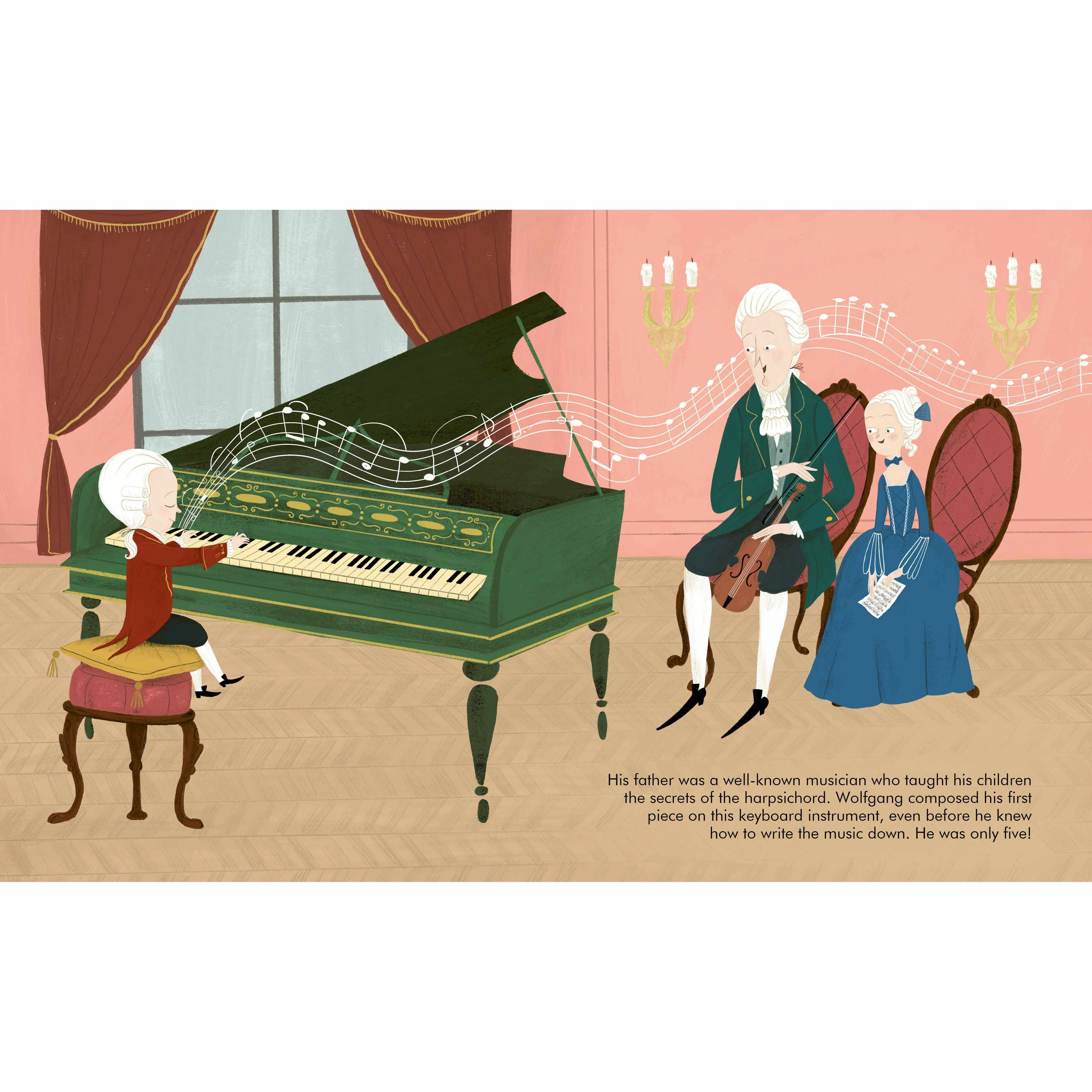 Little People, Big Dreams: Mozart - Maria Isabel Sanchez Vegara