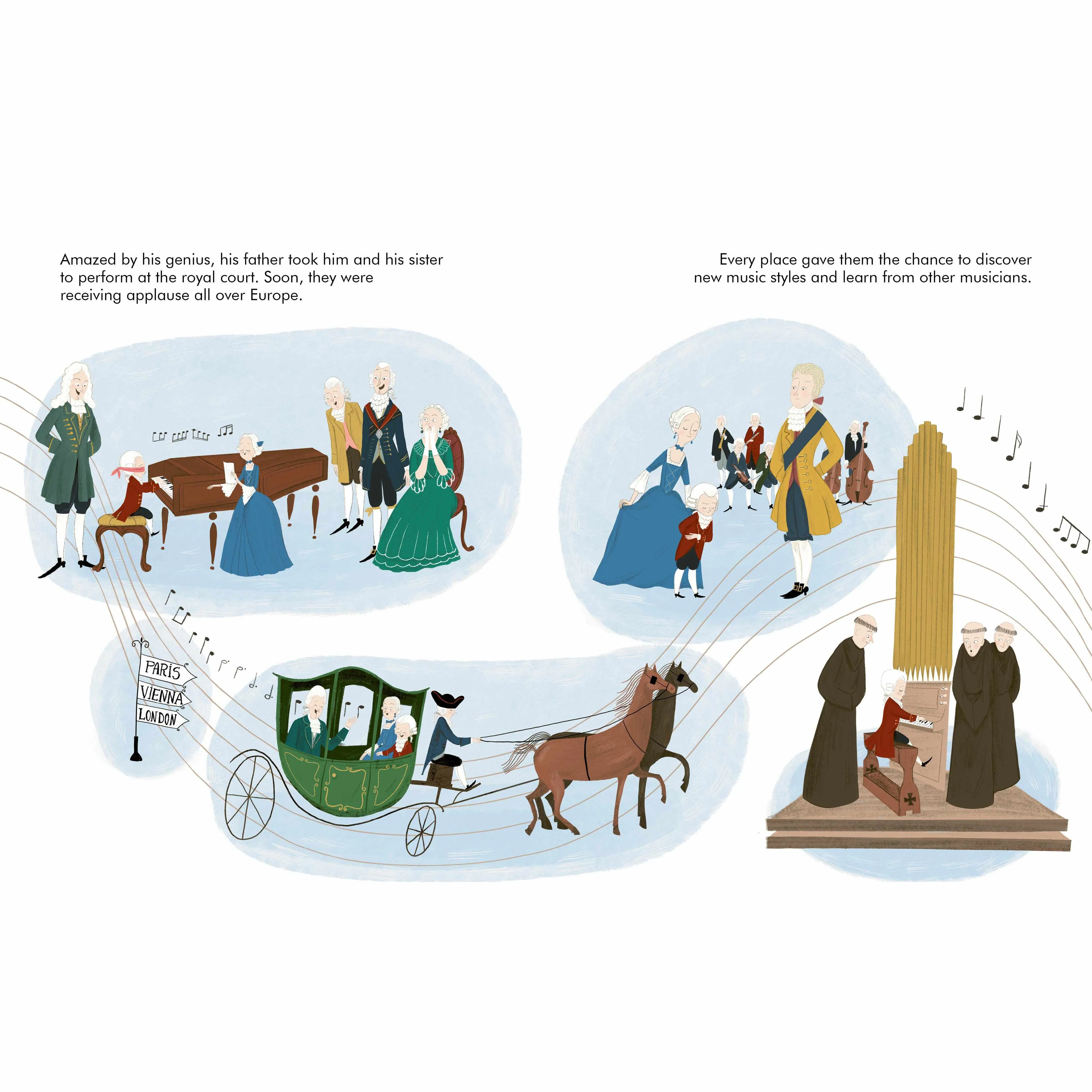 Little People, Big Dreams: Mozart - Maria Isabel Sanchez Vegara