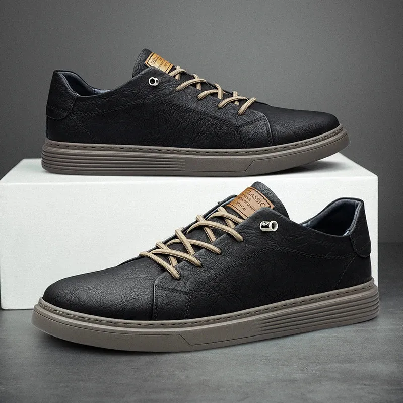 Luca - Leather Oxford Sneakers