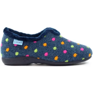 Lunar Studio Navy Slippers