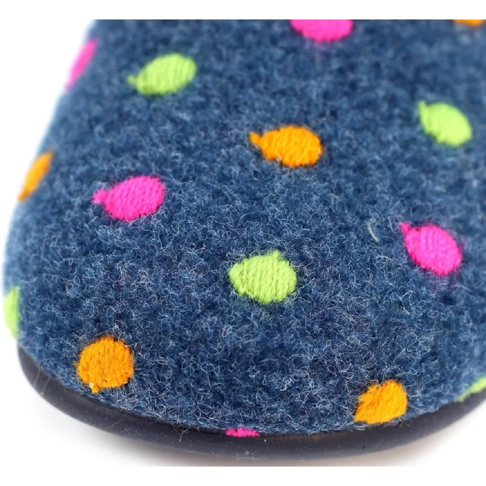 Lunar Studio Navy Slippers