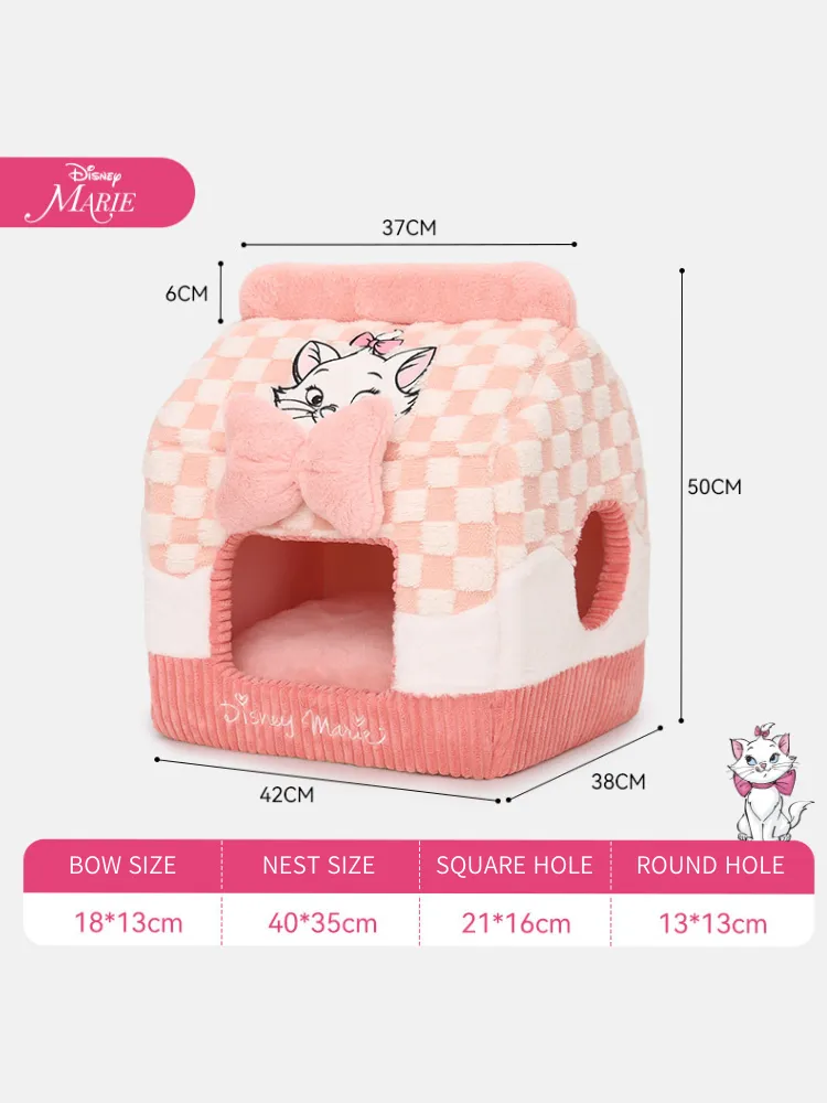 Marie's Cozy Dream House  Soft & Fluffy Cat Bed