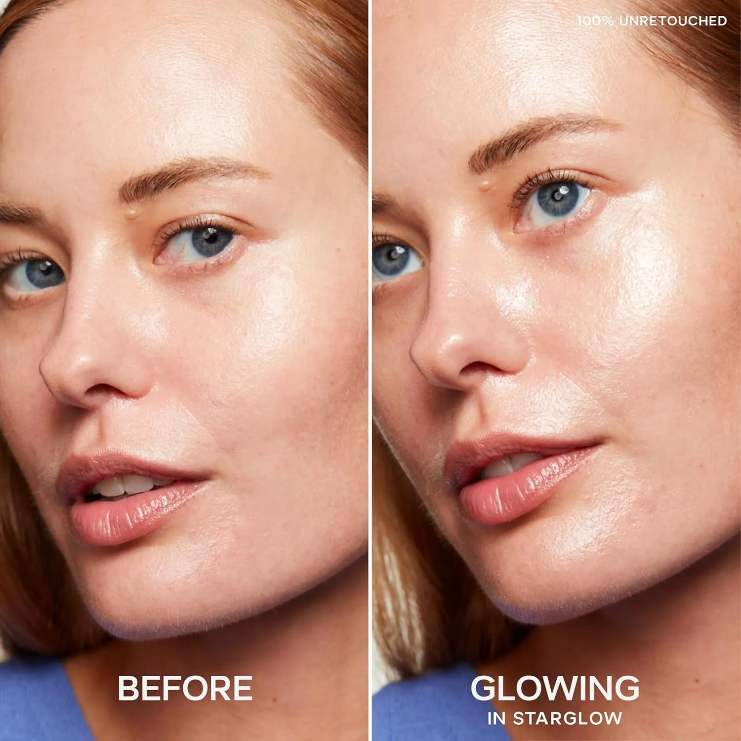 Mini Glowy Super Gel Lightweight Illuminator - Luminizer   Makeup Primer for Glowing Skin - Enriched with Vitamin C   Hydrating Squalane Oil - Starglow (0.5 Oz)