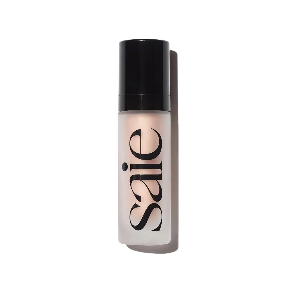 Mini Glowy Super Gel Lightweight Illuminator - Luminizer   Makeup Primer for Glowing Skin - Enriched with Vitamin C   Hydrating Squalane Oil - Starglow (0.5 Oz)