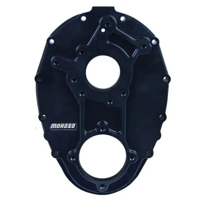 Moroso Front Timing Cover Suit Small Block Chevrolet, Sprint Car, Non-Raised Cam