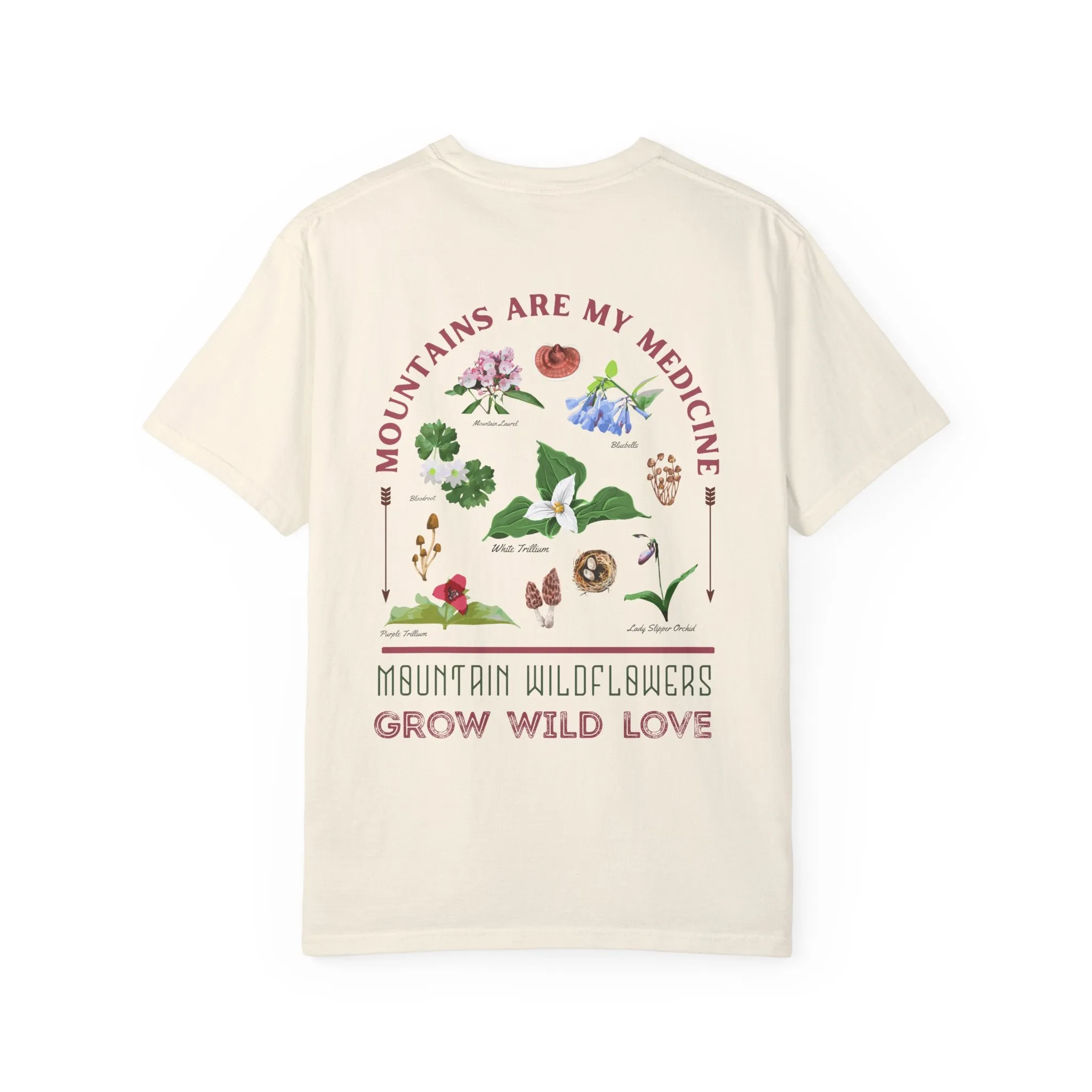 Mountains Are My Medicine Wildflower Tee