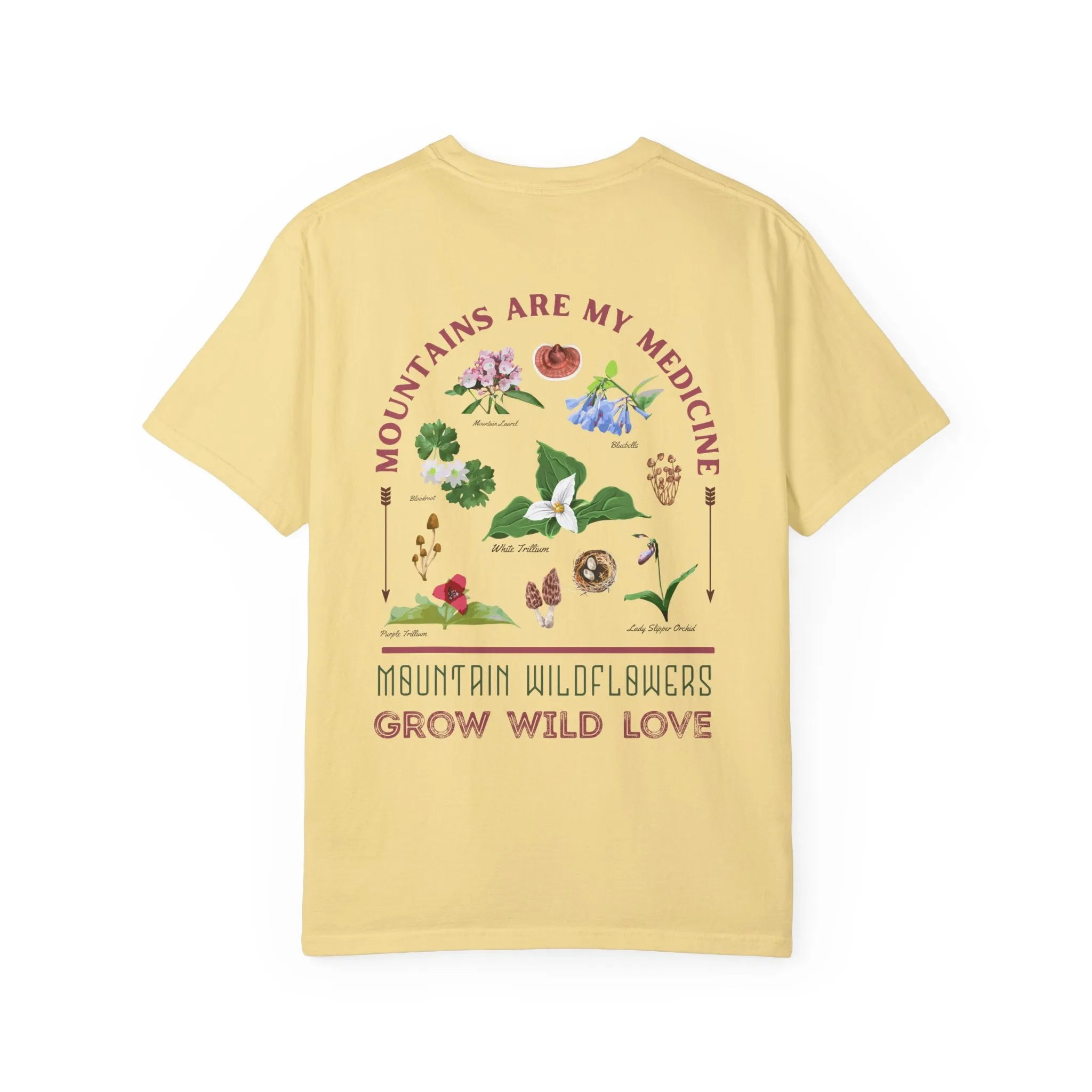 Mountains Are My Medicine Wildflower Tee