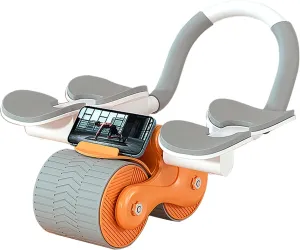 New Automatic Rebound Abdominal Wheel, New Wheels Ab Roller with Elbow Pad for Abdominal Exercise and Plank Trainer, Ab Roller Wheel Exercise Equipment for Beginners Core Workouts