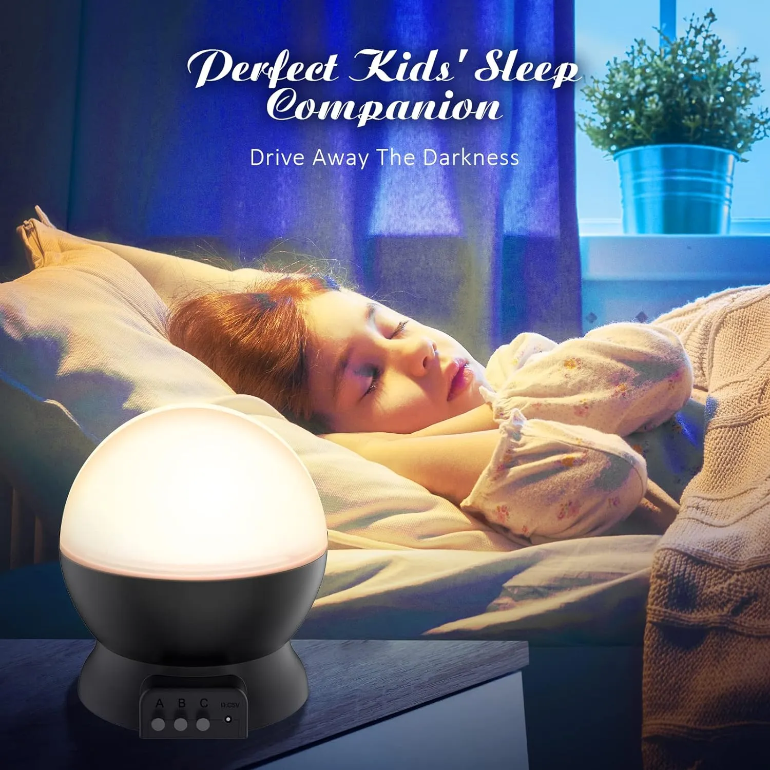 New Star Master Night Light Projector with 9 Modes! Amazing effects light up any room!