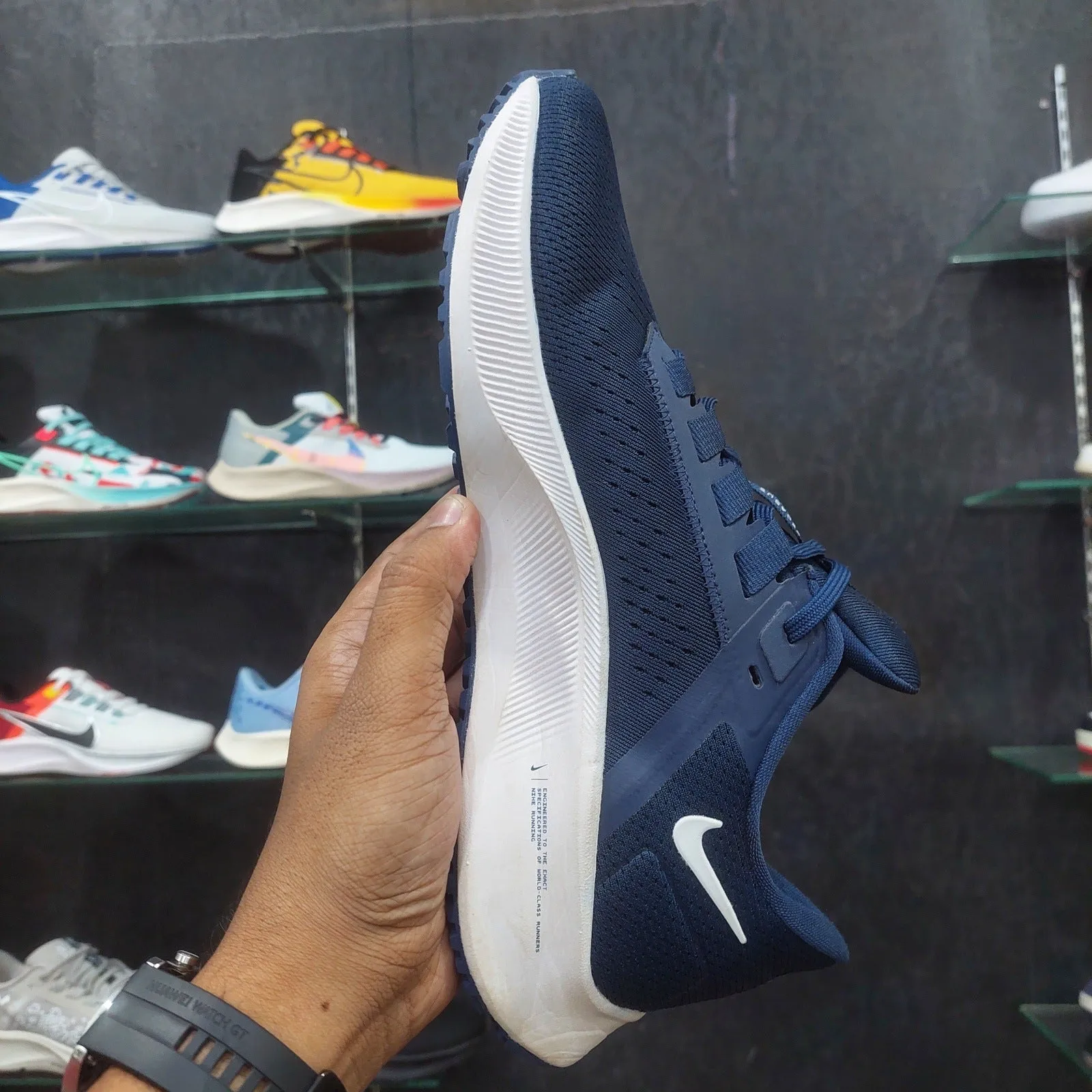 Nk Air Zoom Pegasus 38 Navy