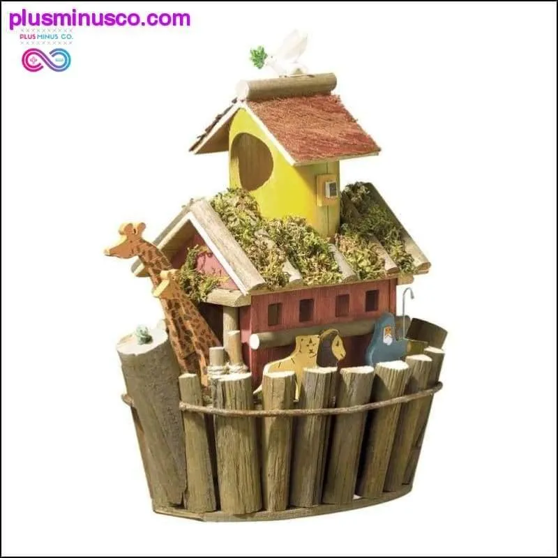 Noah's Ark Bird House ll PlusMinusco.com