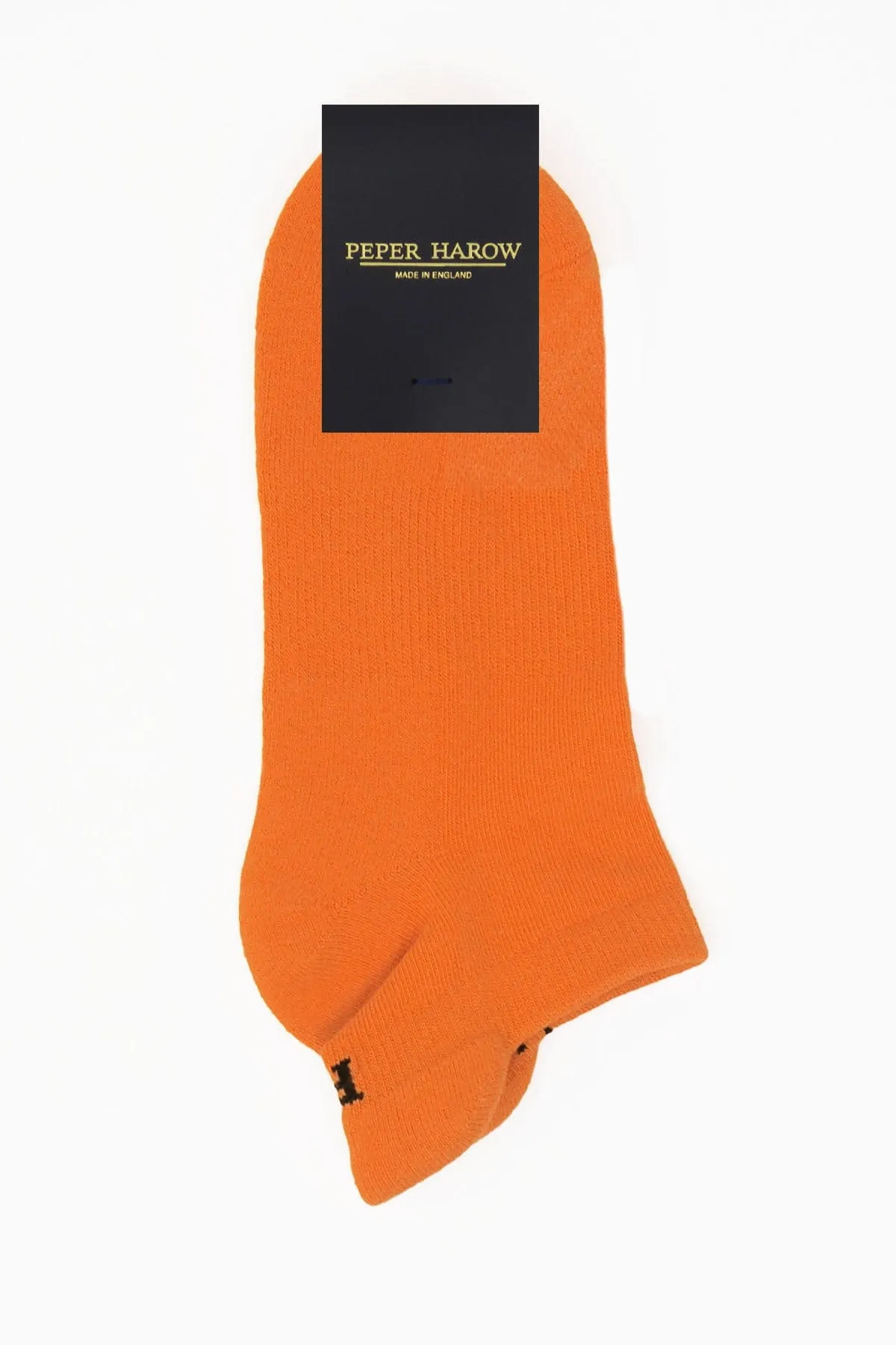 Organic Cotton Women's Trainer Socks | Orange