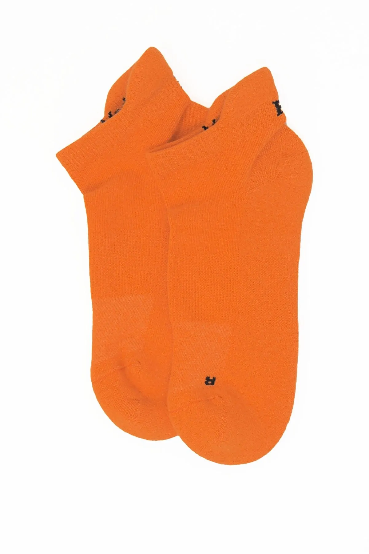 Organic Cotton Women's Trainer Socks | Orange
