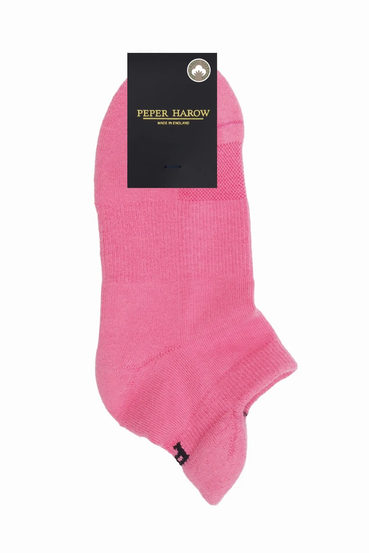 Organic Cotton Women's Trainer Socks | Pink