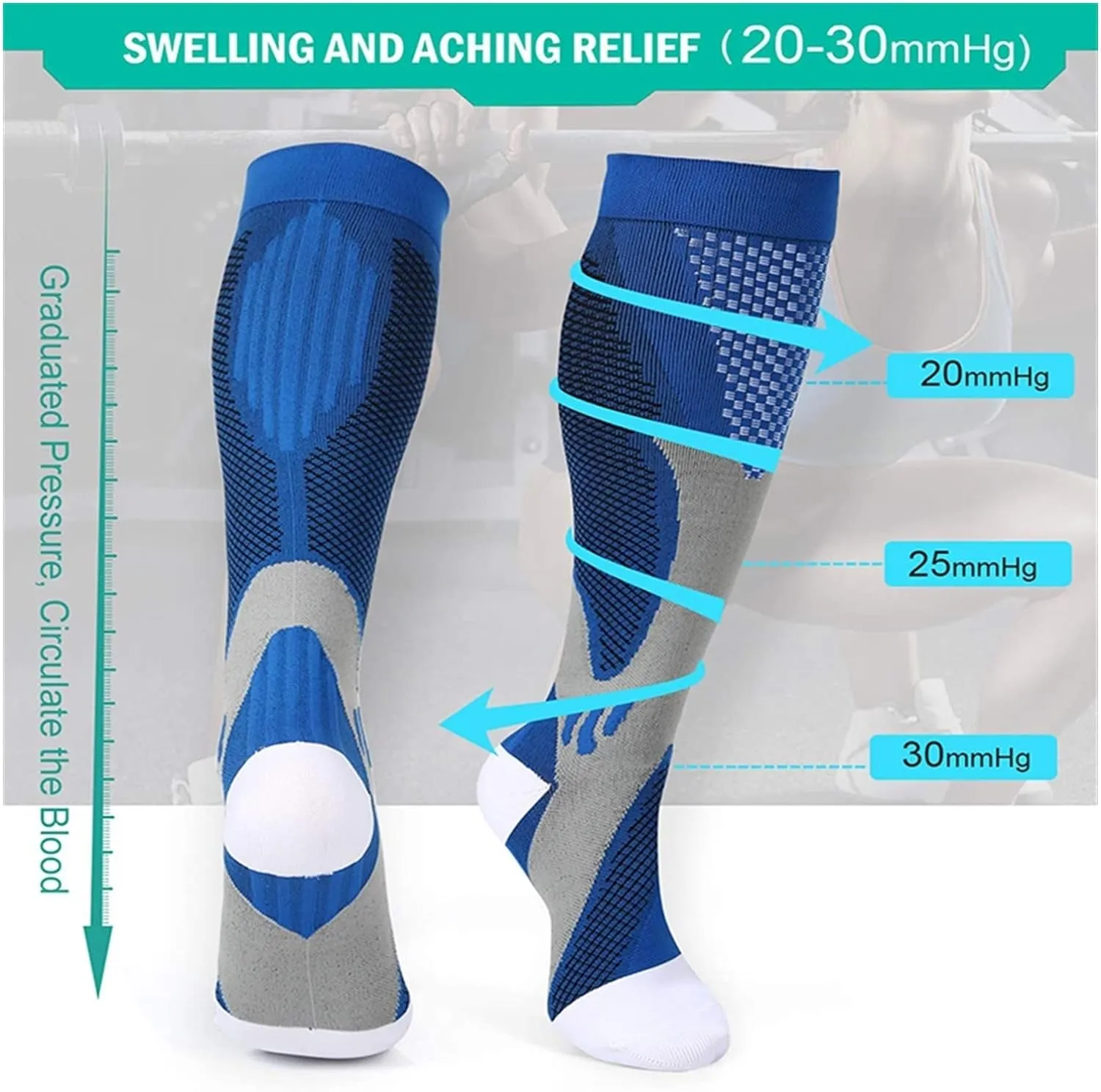 OrthoRelief™ Bamboo Compression Socks for Instant Pain Relief