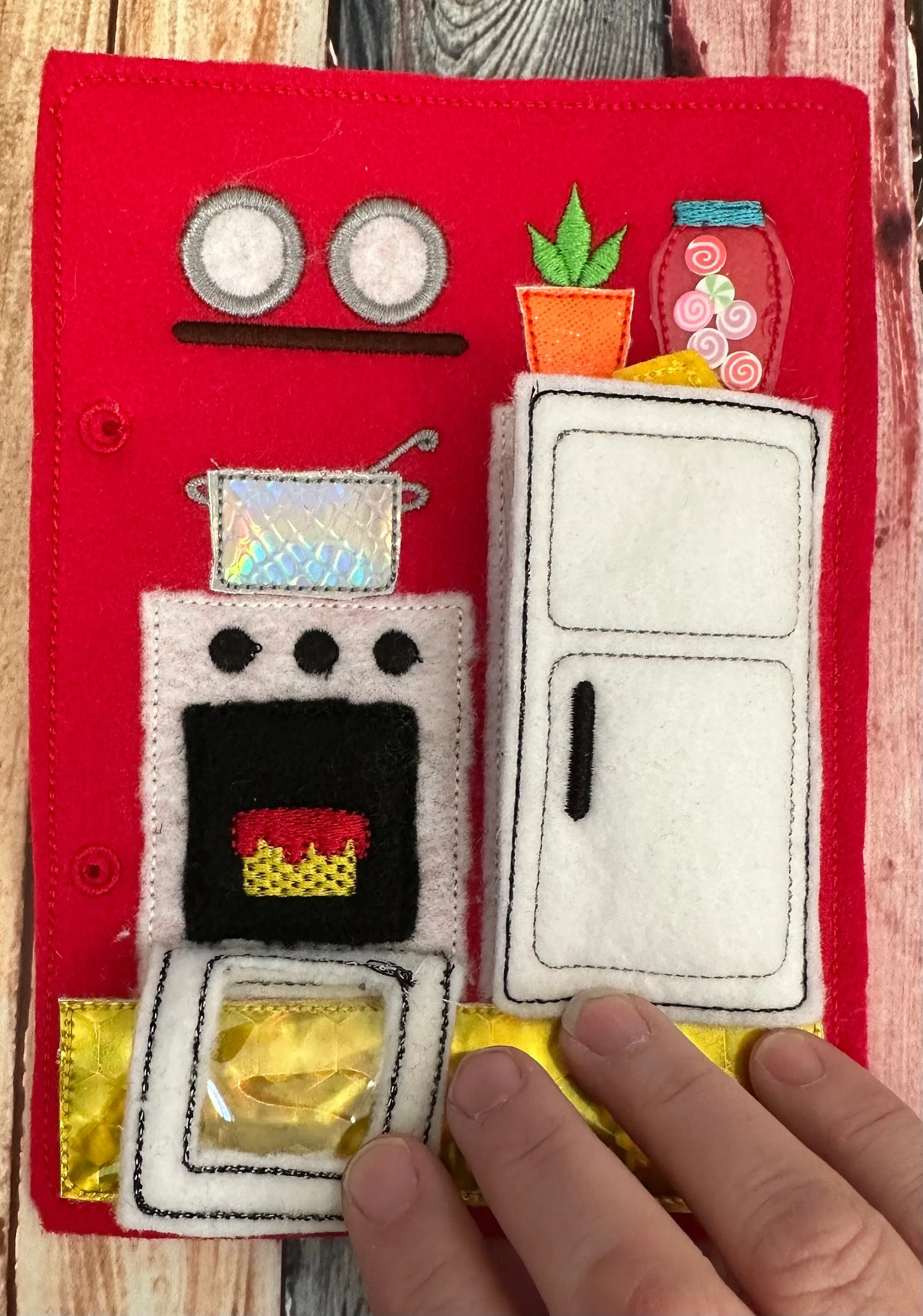 Portable Felt Dollhouse Quiet Book - Toddler Quiet Activity Toy - Educational Gift For Boys and Girls - Learning Toy - Unpaper Doll