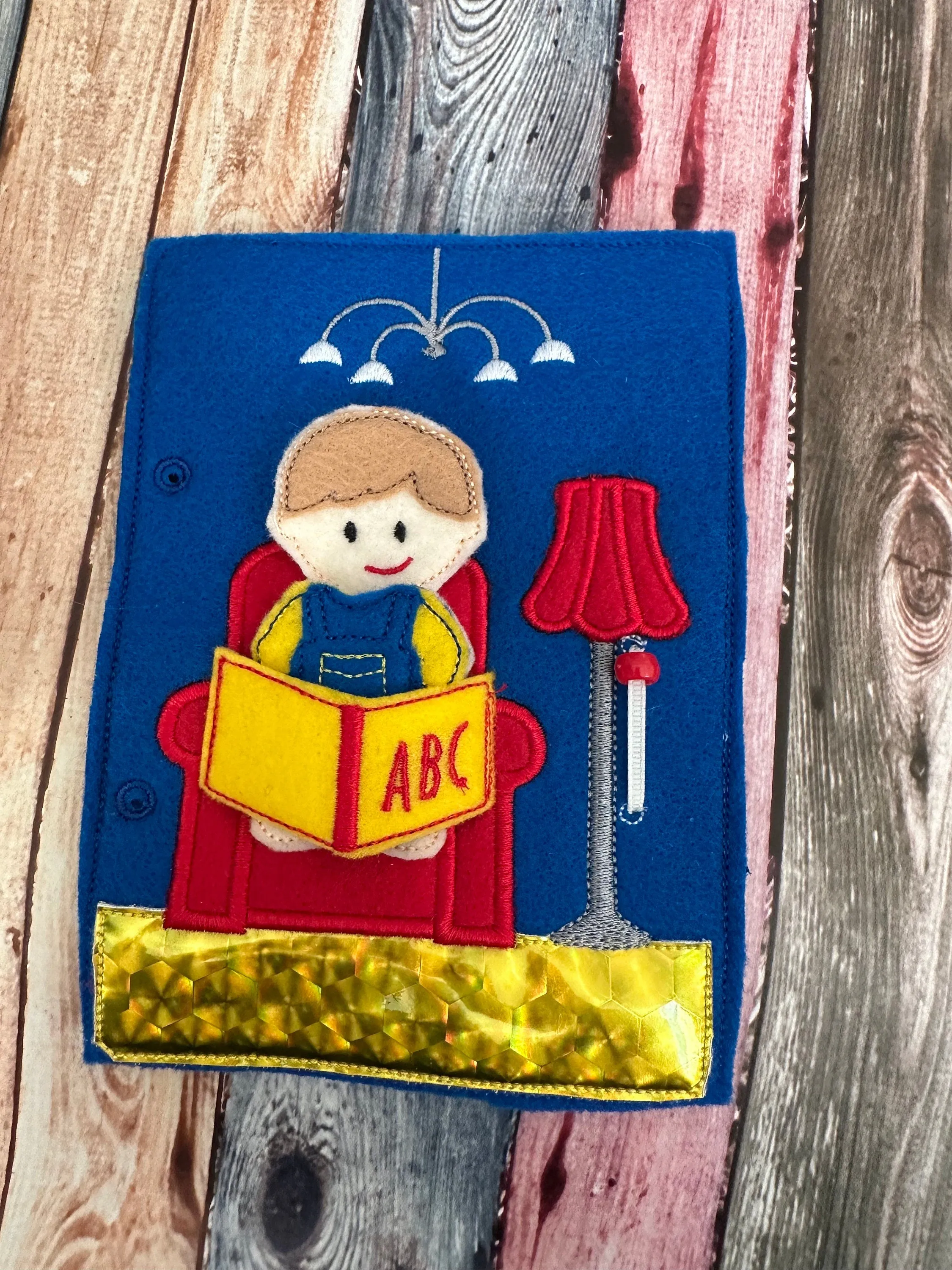 Portable Felt Dollhouse Quiet Book - Toddler Quiet Activity Toy - Educational Gift For Boys and Girls - Learning Toy - Unpaper Doll