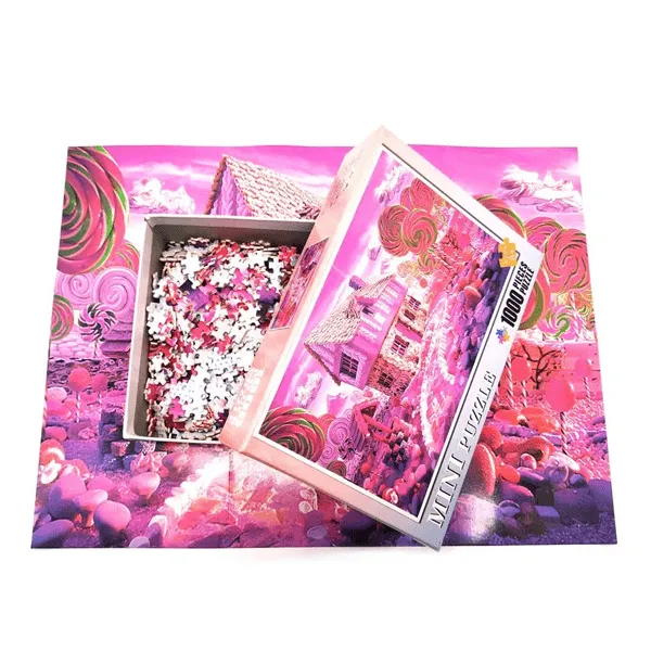 "House of Candies" 1000 Pieces Mini Jigsaw Puzzles