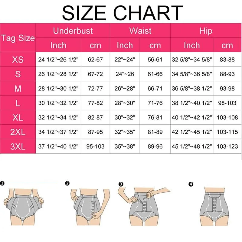 "No Time 2 WAIST" Contour Girdle Panties
