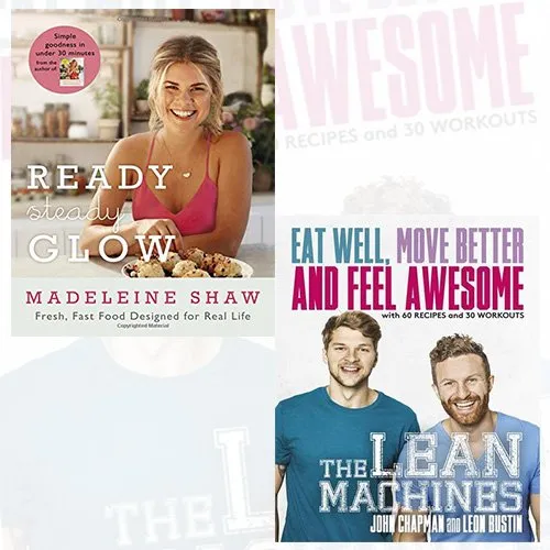 Ready Steady Glow and The Lean Machines [Paperback] 2 Books Bundle Collection