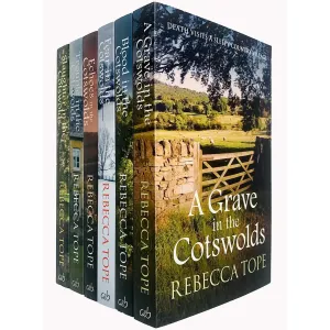 Rebecca Tope Cotswold Mystery Series Collection 6 Books Set (A Grave in the Cotswolds)