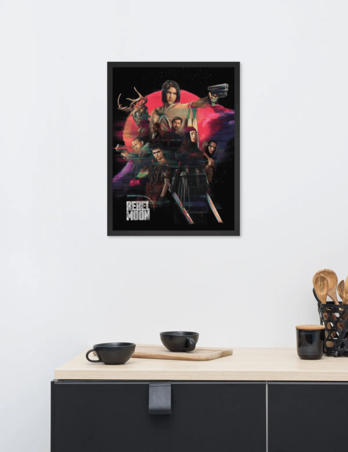 Rebel Moon Framed Poster [12"x16"]