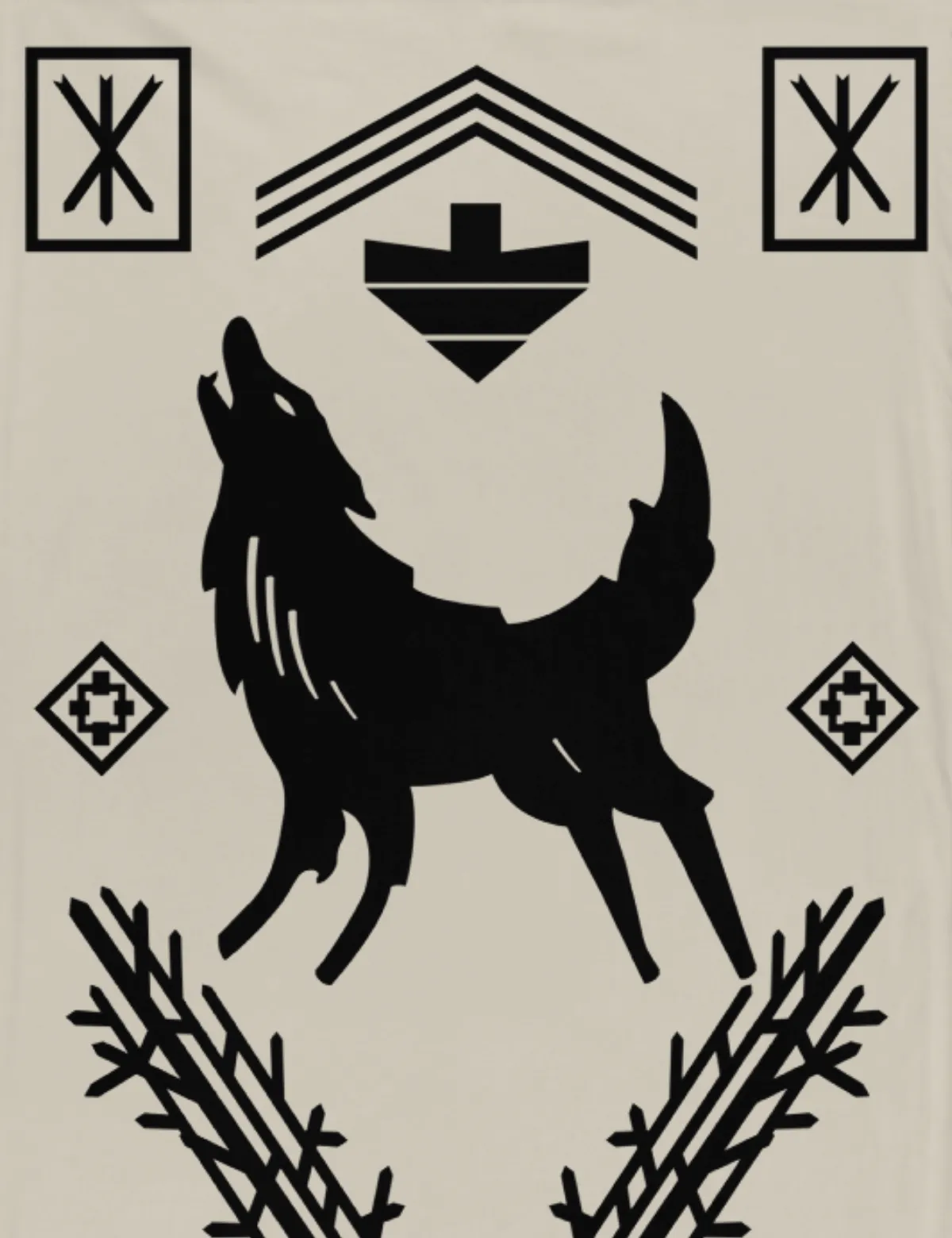 Rebel Moon Kora Flag [Black Arrow]