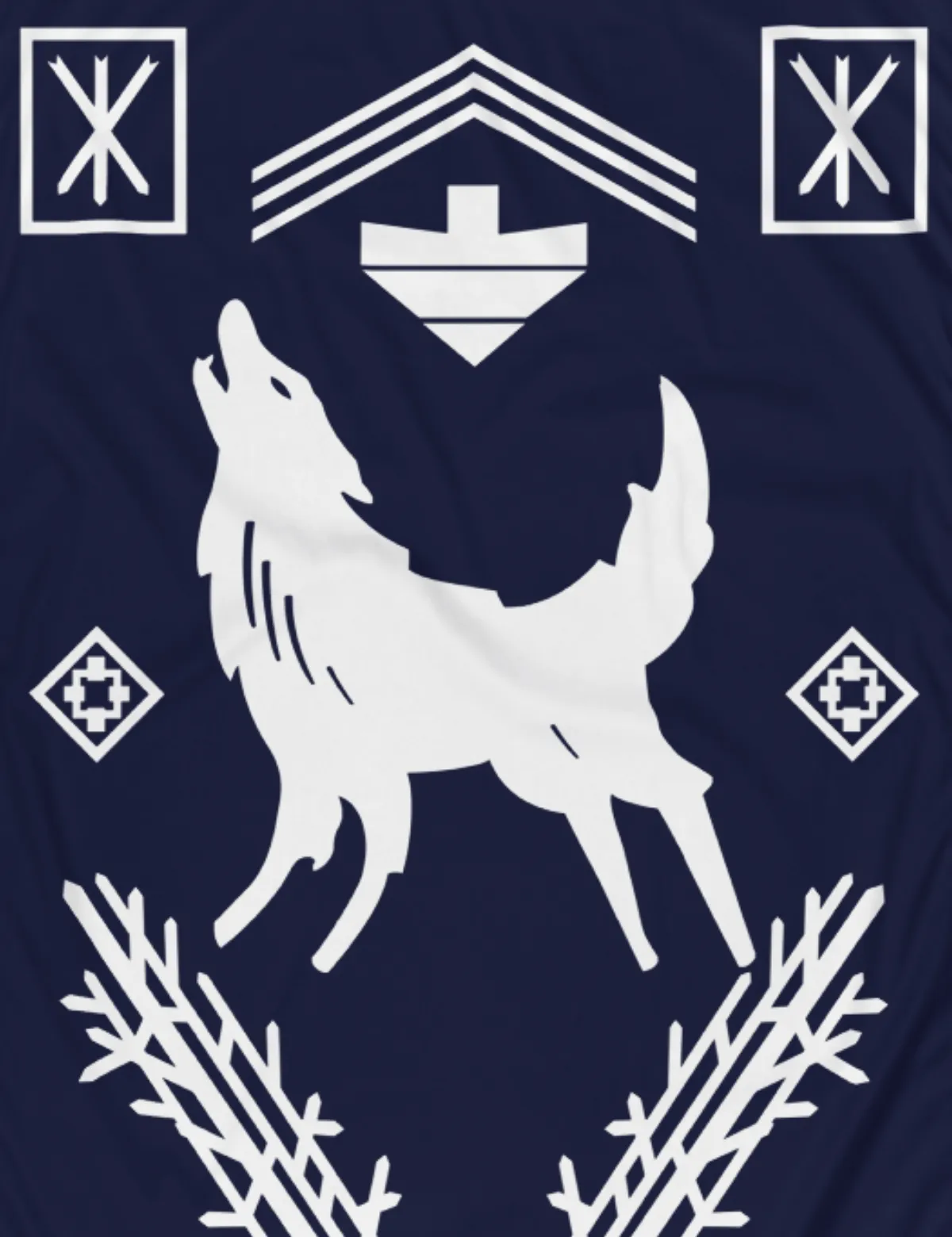 Rebel Moon Kora Flag [Navy]