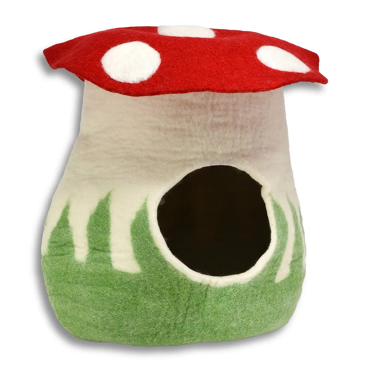 Red Mushroom Cat House