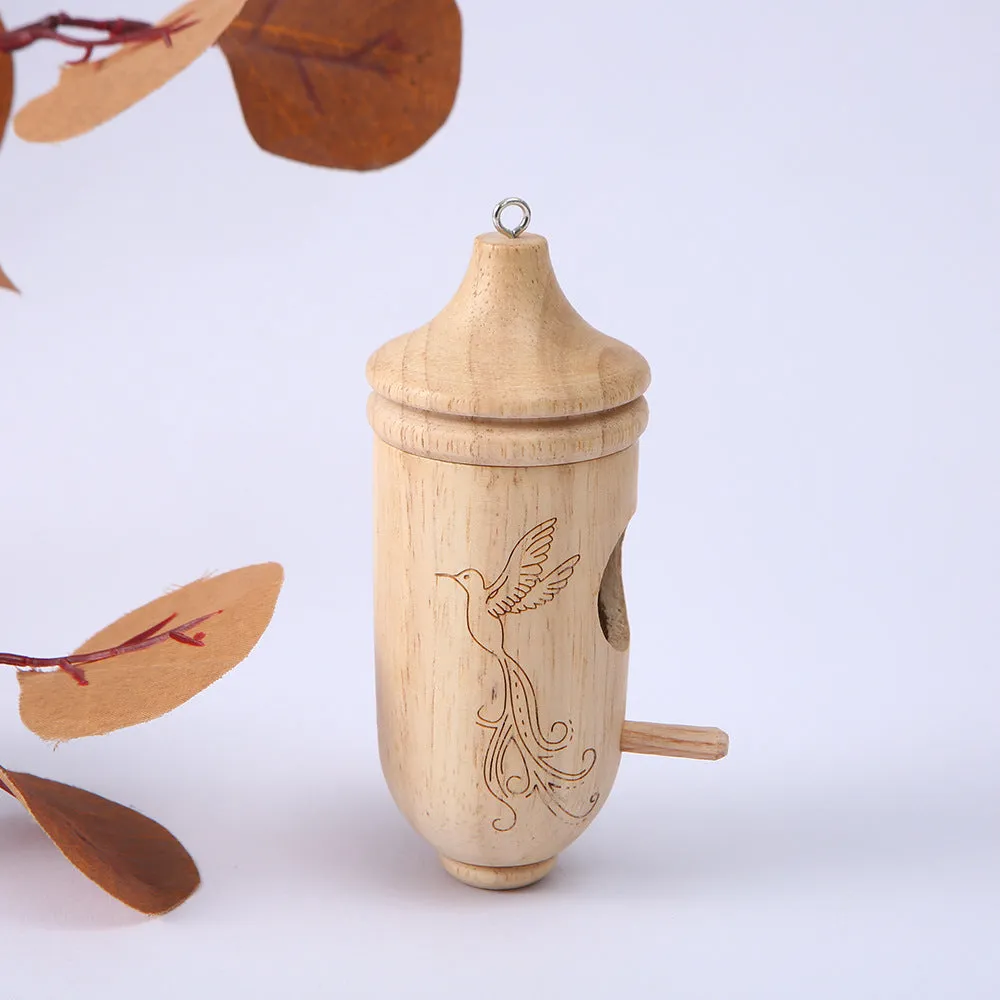 Ribili Wooden Hummingbird House