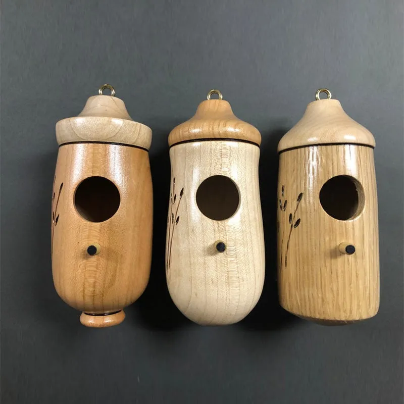 Ribili Wooden Hummingbird House