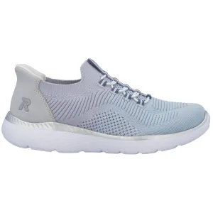 Rieker M5066-30 (Slip) Aqua Lilac Trainers