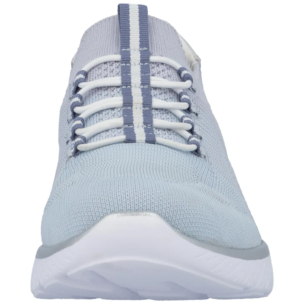 Rieker M5066-30 (Slip) Aqua Lilac Trainers
