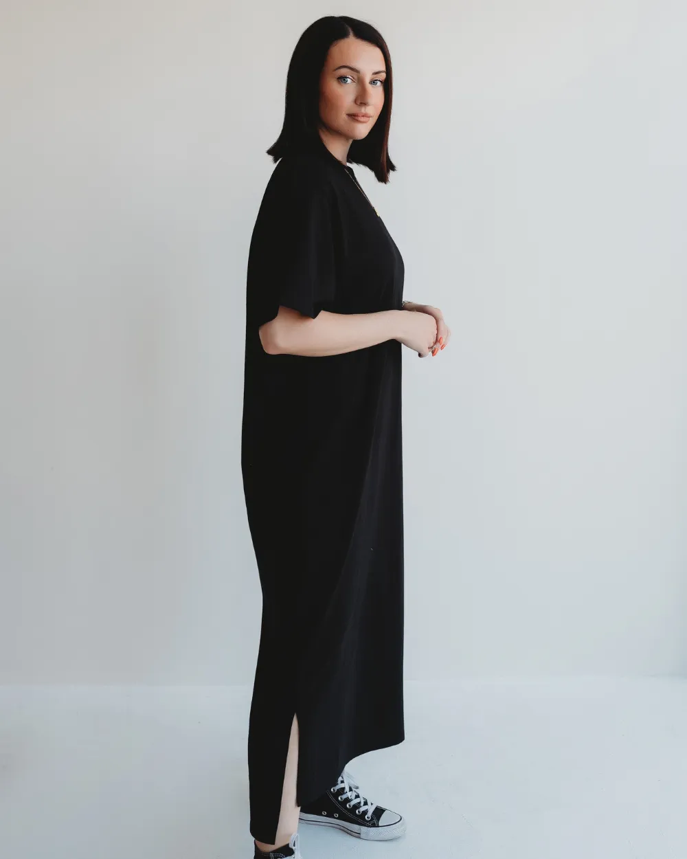 Ruby Black Maxi Dress