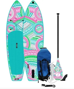 Sandbanks Ultimate SUP board complete Malibu 10'6 by 32" by 6"