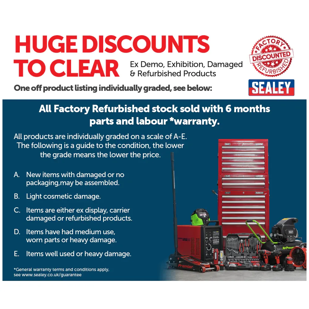 Sealey 14L Dust Suppression Water Tank - A