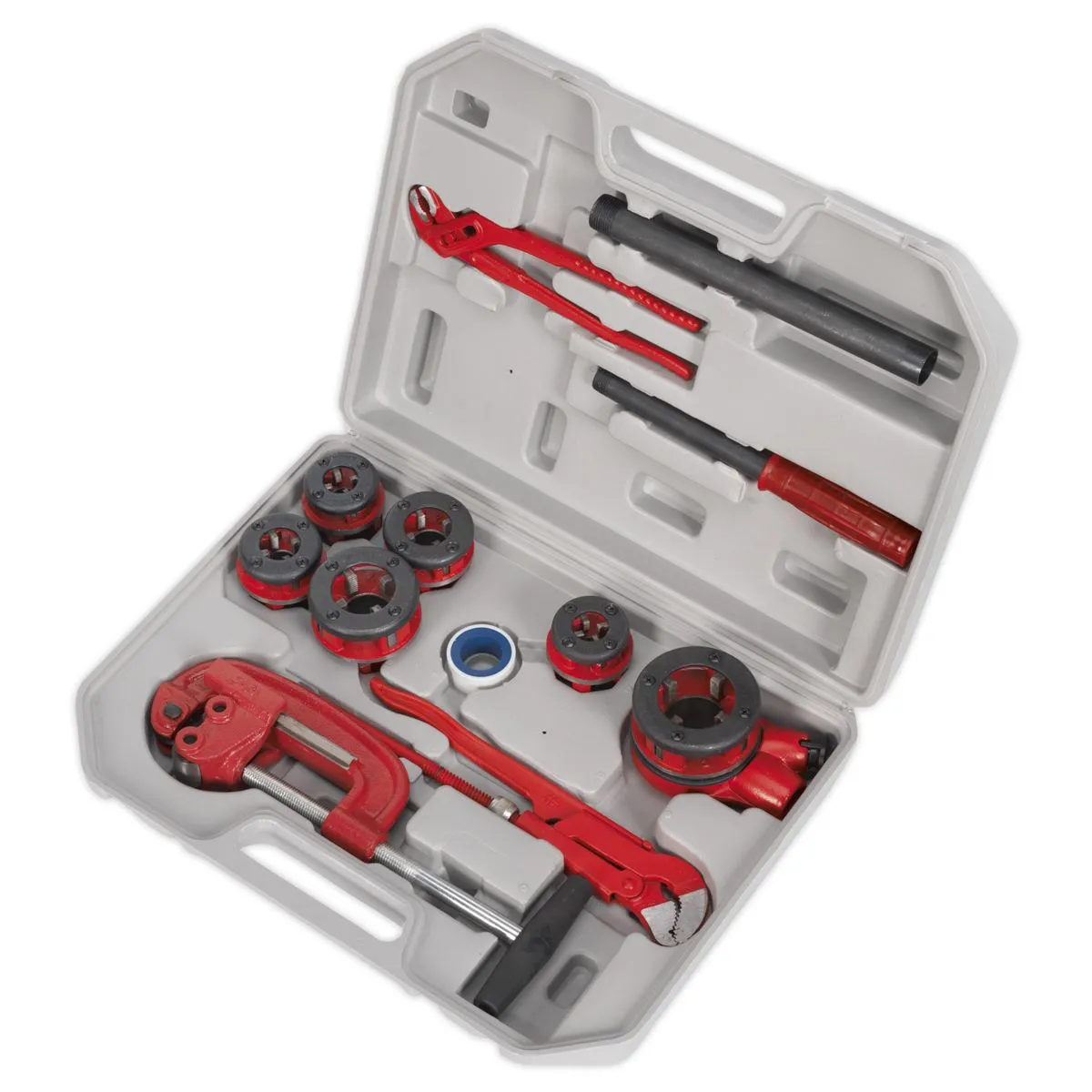 Sealey Pipe Threading Kit 1/4" - 1-1/4"BSPT