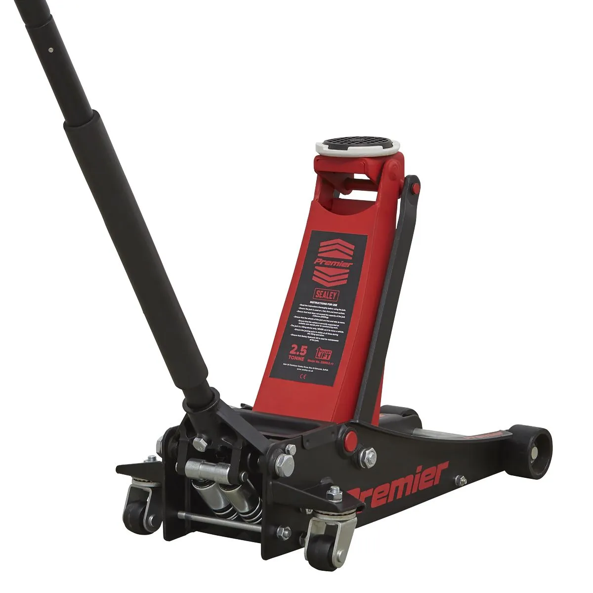 Sealey Premier Premier Low Profile Trolley Jack 2.5 Tonne