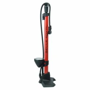 Selle Royal Scirocco Basic Floor Pump - Red