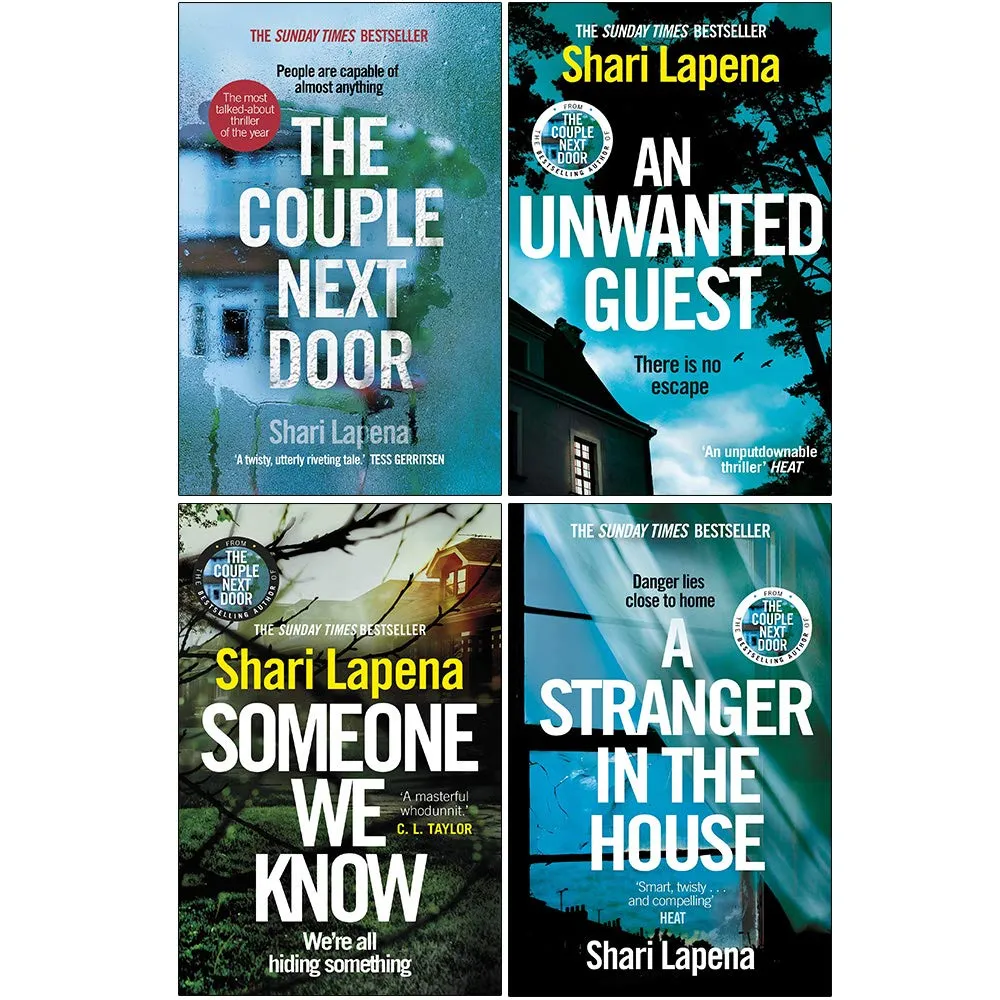 Shari Lapena Collection 4 Books Set Paperback NEW