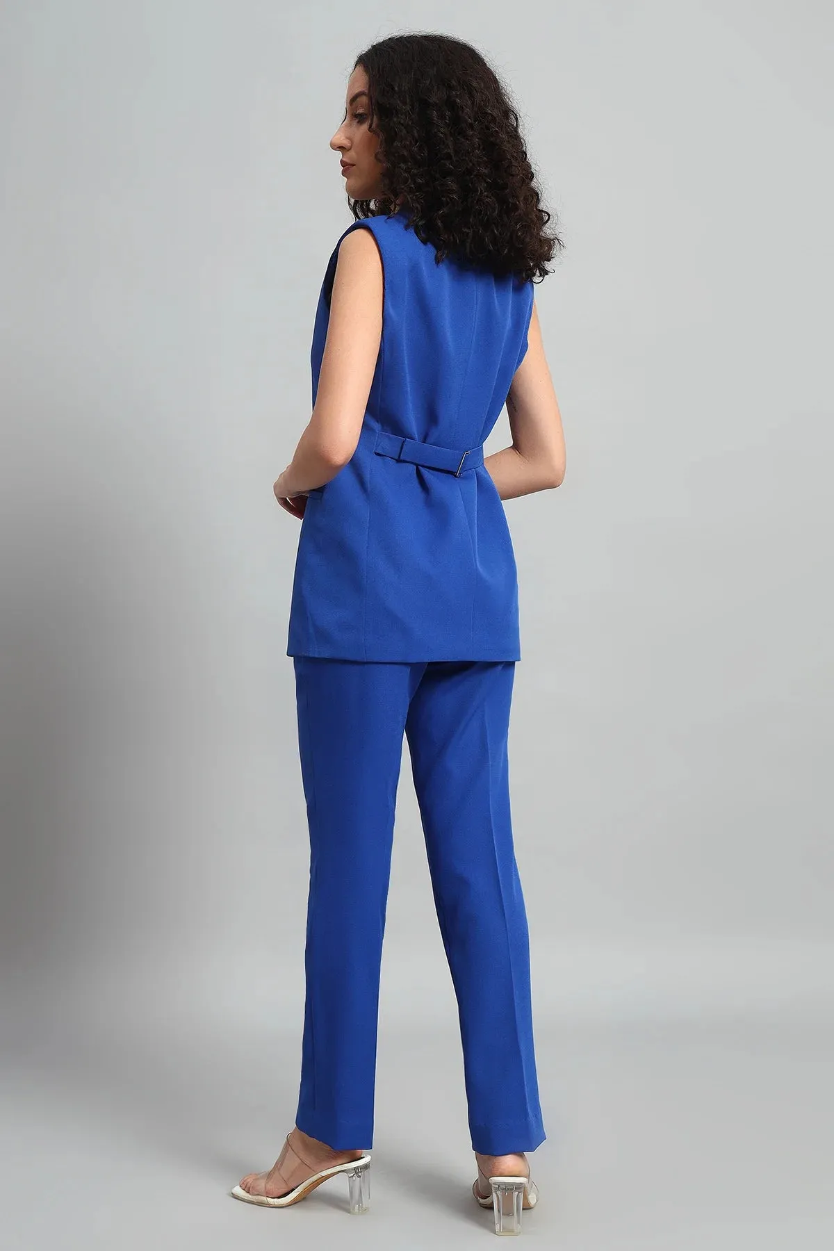 Signature Blazer Co-ord Set, Blue