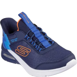 Skechers Microspec Max Brisk-Stripe Trainer