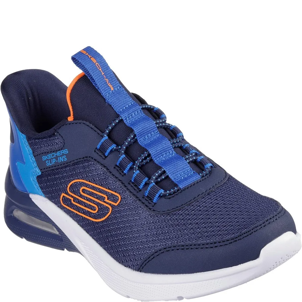 Skechers Microspec Max Brisk-Stripe Trainer