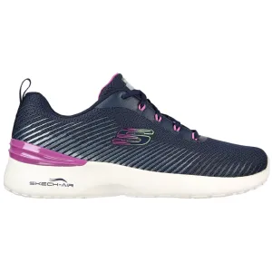 Skechers Skech-Air Dynamight-Luminosity Navy/Purple Trainers