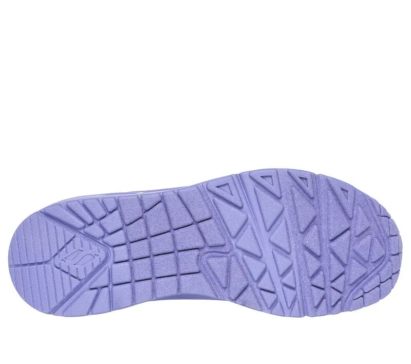 Skechers Stand On Air Uno Lilac Trainers