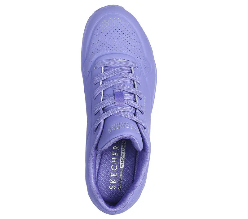Skechers Stand On Air Uno Lilac Trainers
