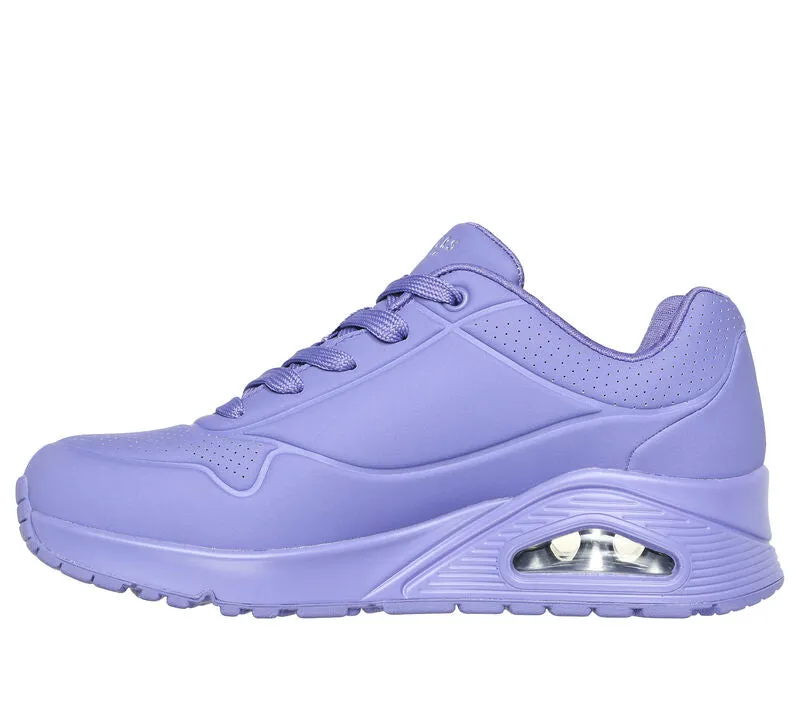 Skechers Stand On Air Uno Lilac Trainers