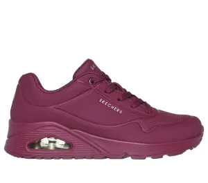 Skechers Uno - Stand on Air Plum Trainers