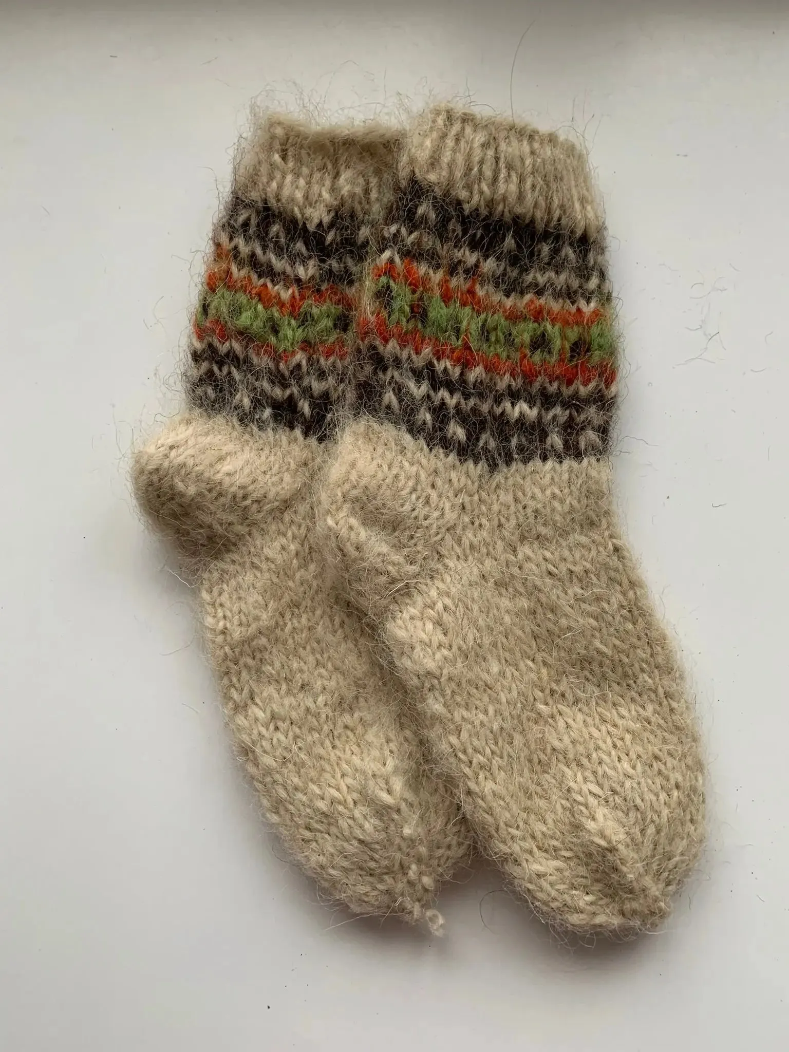 Socks Wool Organic Knitted