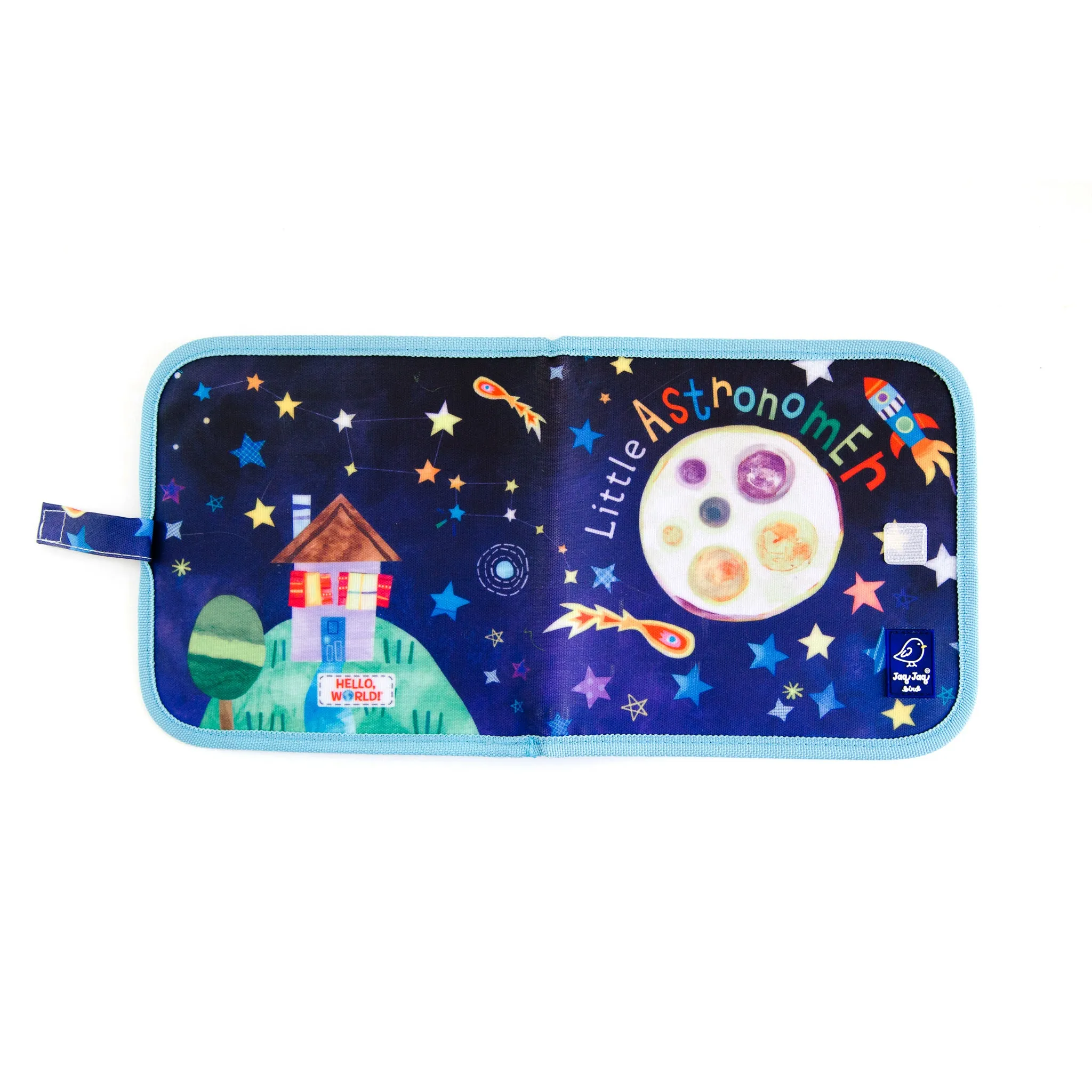 Solar Space Dry Erase Reusable Activity Book